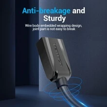 VENTION USB Extension Cable, USB 2.0 Extension Cord Male To Female Extender Cable High-Speed Data Transfer For Mouse, USB Keyboard, Flash Drive, Hard Drive, Camera, Printer