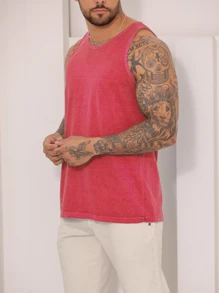 Men T-Shirts - Rojo - Ver 3