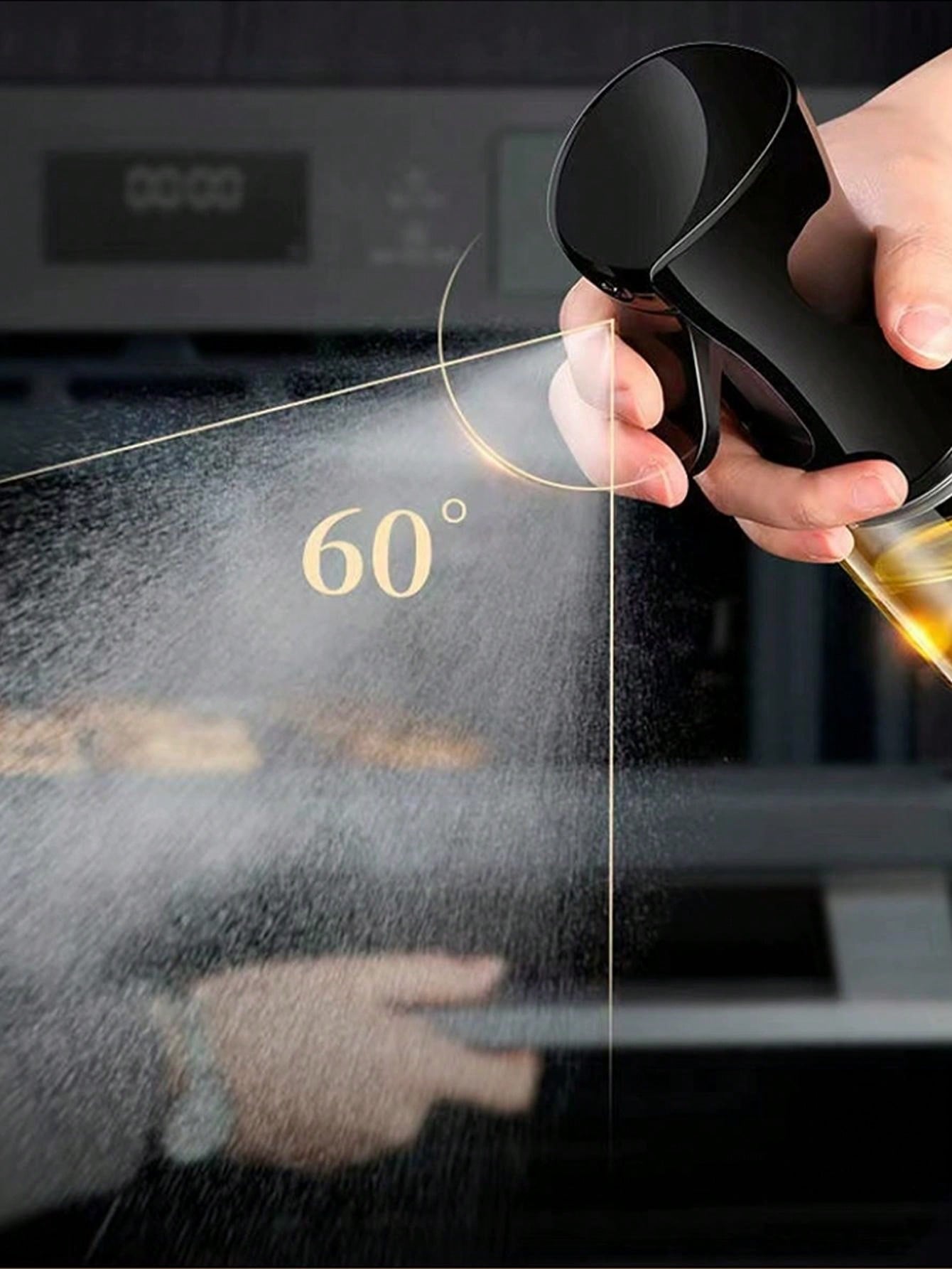 1pc Bbq Oil Sprayer, Kitchen Air Fryer, Oil Spray Bottle, Sprayer Can