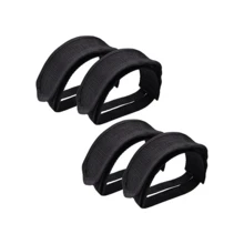 1 Đôi/2 cái Nylon Xe đạp Dây đai Sau đó Kẹp Dây đeo Thắt lưng Xe đạp Ruy băng Cố định Bánh răng Đạp xe Che phủ Đối với Ngoài trời - màu đen - Xem 7