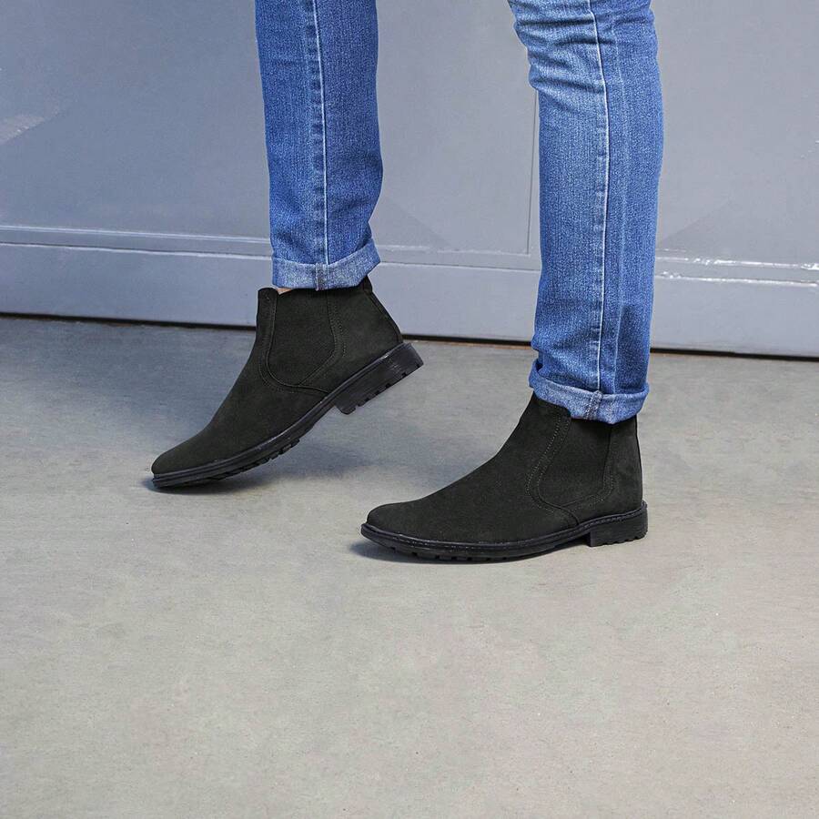 Men Boots - Noir - Voir 1