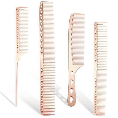 4pcs/Set Aluminum Comb And Stainless Steel Hair Cutting Scissors, Hair Salon Supplies Hair Brush, Comb, Hair Tools, Hair Products And Accessories For Barber Salon Beauty Travel Essentials, Back To School, Travel Holiday Essentials, Hair Accessories For Women, Brush, Hair Brushes, Hair Brush, Detangling Brush, Ball Brush, Mini Hair Brush, Hair Brush Set, Wooden Comb, Hair Brush, Mini Hair Brush, Detangling Brush, Hair Brushes, Curly Hair Brush, Hairdressing Equipment,Travel Essentials,Hairstyle,Hairdressing,Hair Brush,Slick Back Brush,Styling Brush,Curly Hair Brush,Edge Brush,Hair Comb,Brush Hair,Hair Brush Set,Comb Hair,Comb For Curls,Detangling Brush,Hair Brush For Women,Hair,Travel,Hair Products,Hair Tools,Hair Stuff,Barber,Barber Accessories,Barbershop,Hairdressing Equipment