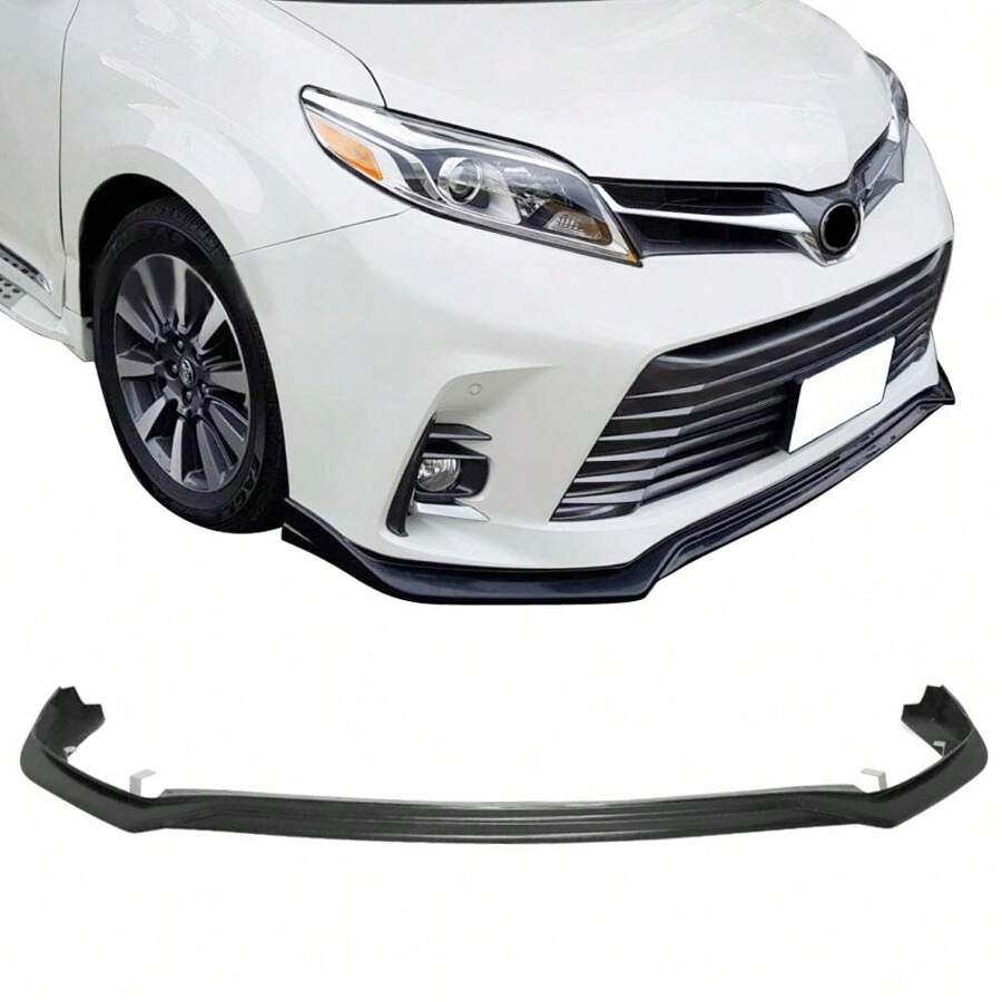 Front Lip Fits 2018-2020 Toyota Sienna SE LE XLE,MP Style Unpainted ...