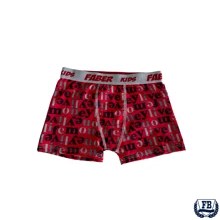 Kit 5 Cuecas Box Boxer Infantil Microfibra Faber - Multicolorido - Visão 8