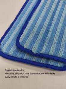 1pc Replacement Mop Pad Compatible With Dupray Neat Steam Mop - Blue - View 4