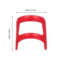 Goatee Beard Shaper Shaving Template Shaping Edge-Up Tool For Goatee Trimming Lineup Grooming Kit For Men Self Cut Guide - Orange - View 4