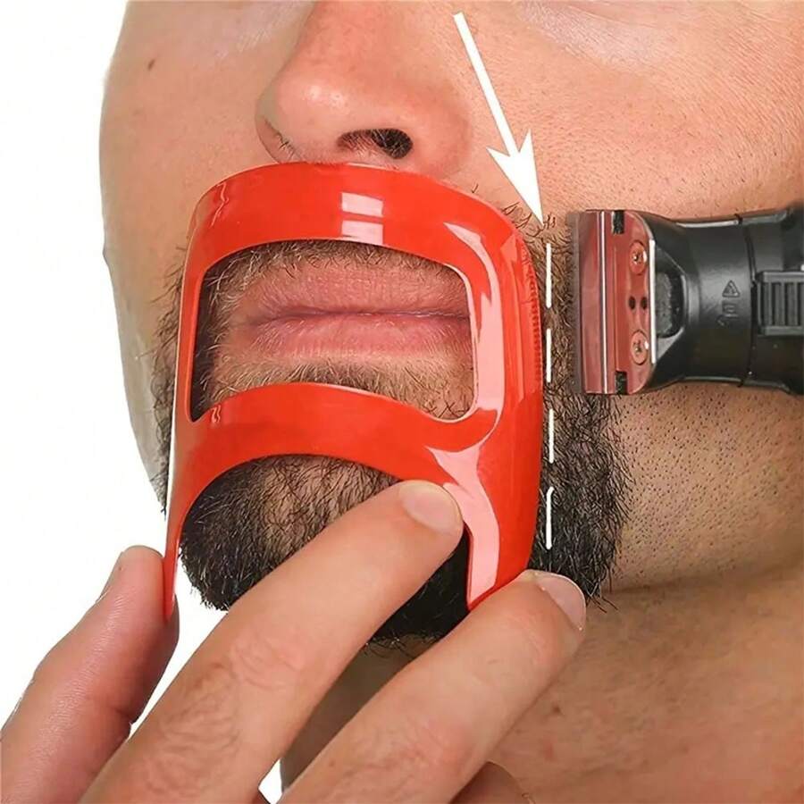 Goatee Beard Shaper Shaving Template Shaping & EdgeUp Tool For Goatee