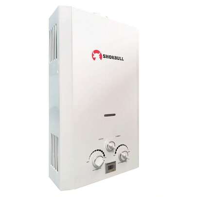 Calentador Agua Shorbull 12 Litros Gas