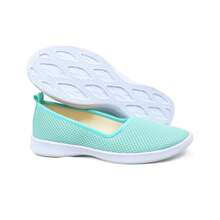 Wide Fit Ballet Flats - 綠水 - 查看 5