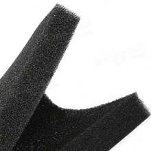 3入組過濾海綿泡棉,耐用,生物海綿濾材,可按尺寸裁剪的魚缸水族箱泡棉,9.8*9.8*1寸 - 黑色 - 查看 4