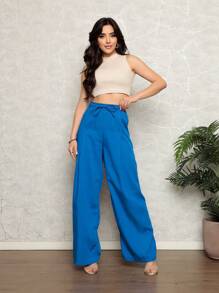 Women Jeans - 寶藍色 - 查看 1