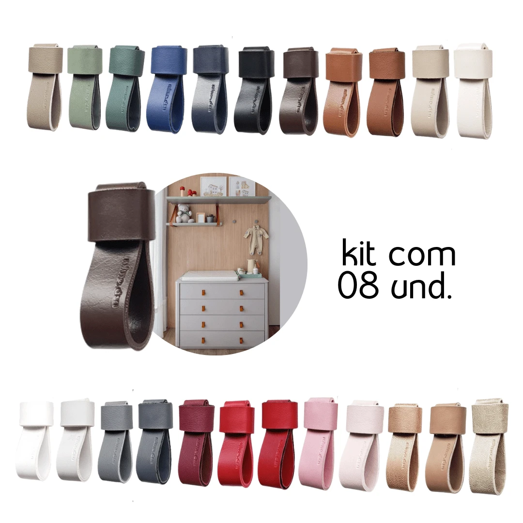 Cabinet Pulls - 深棕色 - 查看 1