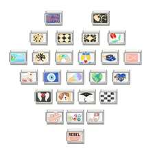 1 Miếng Creative DIY Vòng tay , Mới lạ Đúng mốt Thủ công Vòng tay Phụ kiện , Sinh nhật & Quà tặng lễ hội - Bạc - Xem 4