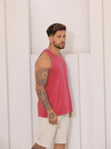 Men T-Shirts - Rojo - Ver 2