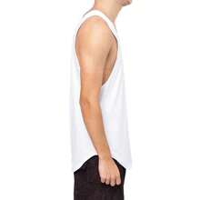 Men Tank Tops - White - View 3