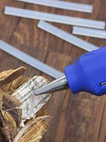 10pcs 7mm*150mm DIY Hot Melt Glue Stick For Glue Gun Adhesive DIY Work High Temperature Hot Melt Glue Strips, Handmade Transparent Glue Strips - Multicolor - View 3