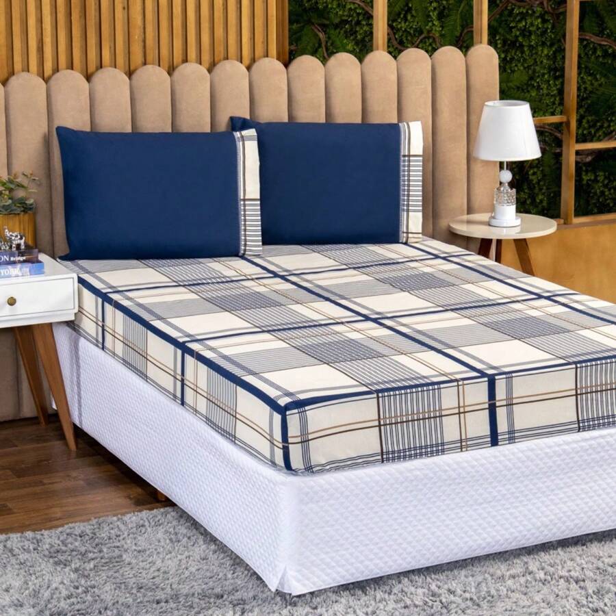 Sheet Sets With Pillowcases - CỜ XANH - Xem 1