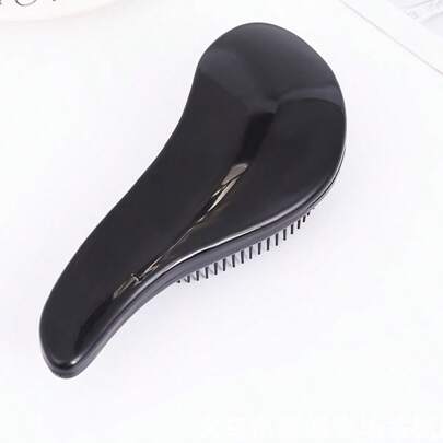 1pc Foot-Shaped Plastic Hair Comb, Wet And Dry, Massage Comb, Suitable For Traveling, Convenient To Carry, Multiple Colors Body Care For Travel,Outdoor,Sport,Office,School,Hair Clips,Hair Accessories, Back To School Supplies