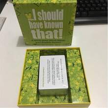 1 Pieza Juego De Cartas Y Tablero Para Entretenimiento De Fiesta - Verde - Ver 5