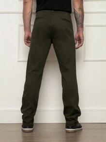Calça Sarja Masculina Premium: Conforto Inigualável com 98% Algodão e 2% Elastano TOP