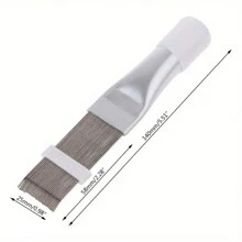 1 pezzo Spazzola per la pulizia delle alette del condizionatore d aria e raddrizzatore in acciaio inox per alette, utensile di pulizia del condizionatore d aria, per cucina, bagno, casa, forniture per la casa