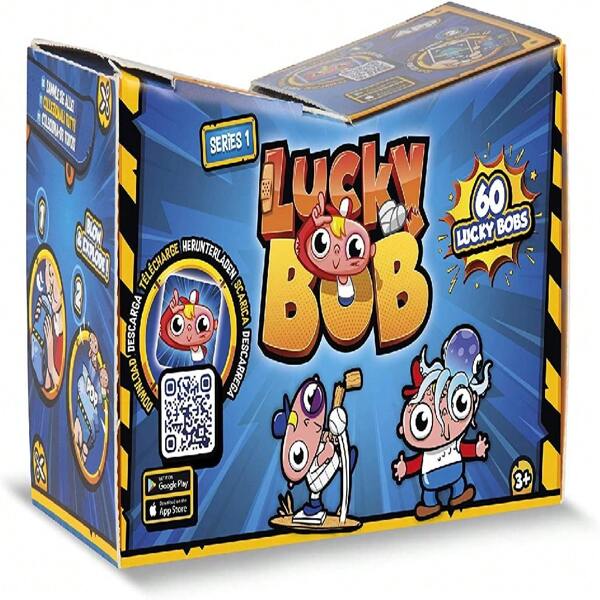 Lucky Bob Mystery Pack, 2 Mystery Figures In Singular Box (Styles May Vary) Room Decoration