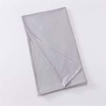 1pc Women's Modal Head Scarf, Solid Color Wrap Scarf Head Covering - Light Grey - View 7