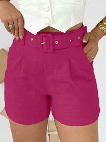 Women Shorts - Màu Hồng Tươi - Xem 1