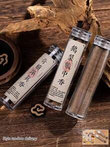 Auspicious Cloud Incense, Old Sandalwood, Hainan Agarwood, Ambergris Incense, Incense Art, Incense For Tea Ceremony, Tea Ceremony Incense Plate, Goose Pear Tent Incense Old Sandalwood, Ambergris, Genuine Agarwood From Phu Quoc, Random Acrylic Tube With Cap/Screw Cap Delivery