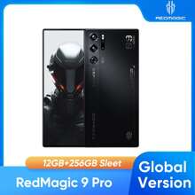 RedMagic 9 Pro 5G Smartphone, Global Version Gaming Phone, Snapdragon 8 Gen 3, 6500mAh Battery, 80W Fast Charging, Esports Phone 50MP NFC - Black - View 1