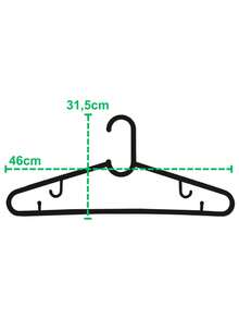 衣架 万圣节装饰 万圣节服装 秋季装饰 节日装饰 - 黑色 - 查看 4