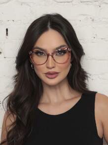 ARMACAO DE OCULOS GATINHA DESCANSO 3D FEMININO LENTE UV400 - Rosa chiclete - Visão 2