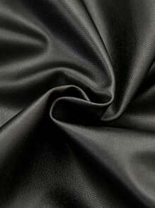 1入組椅套,pu皮革防水防油彈性餐椅保護套,可拆卸可洗家用廚房椅子保護座墊套