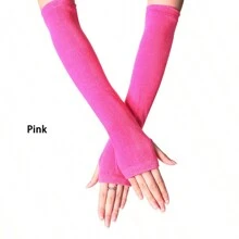 1 paire De À Rayures Gants , À La Mode Dessin Animé À manches longues Gants , Chaud Et Protection Solaire , Peut Être Tous Les Deux Homme Et Femme , Costume Halloween Décorations