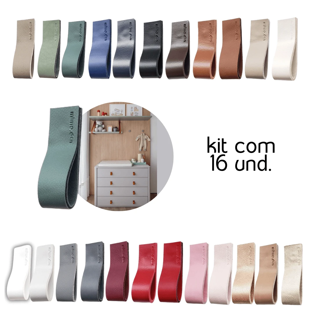 Cabinet Pulls - Màu xanh lá cây đậm - Xem 1