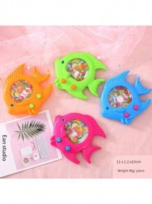 1pc Water Ring Toss Game Toy, Nostalgic Handheld Water Game To Relieve Stress (Random Style) - Multicolor - View 2