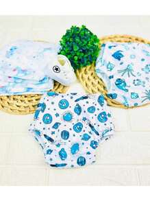 Baby Cloth Diapers - 彩色 - 查看 5