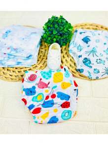 Baby Cloth Diapers - 彩色 - 查看 6