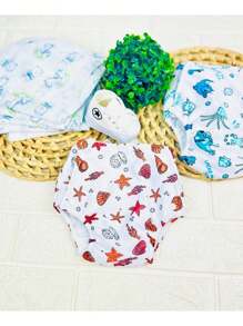 Baby Cloth Diapers - 彩色 - 查看 4