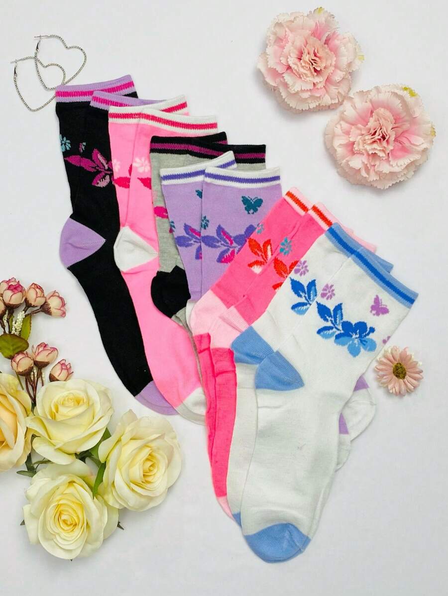 Women Ankle Socks - 彩色 - 查看 1