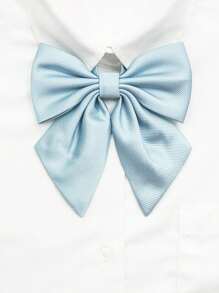 pooting bear 1 Pezzo Cravatta in Maglia in Poliestere di Colore Tinta Unita Stile Scolastico con Collo Regolabile, Adatta per Abiti Quotidiani, Stile Jk, Appuntamenti e Altri Accessori per Donna