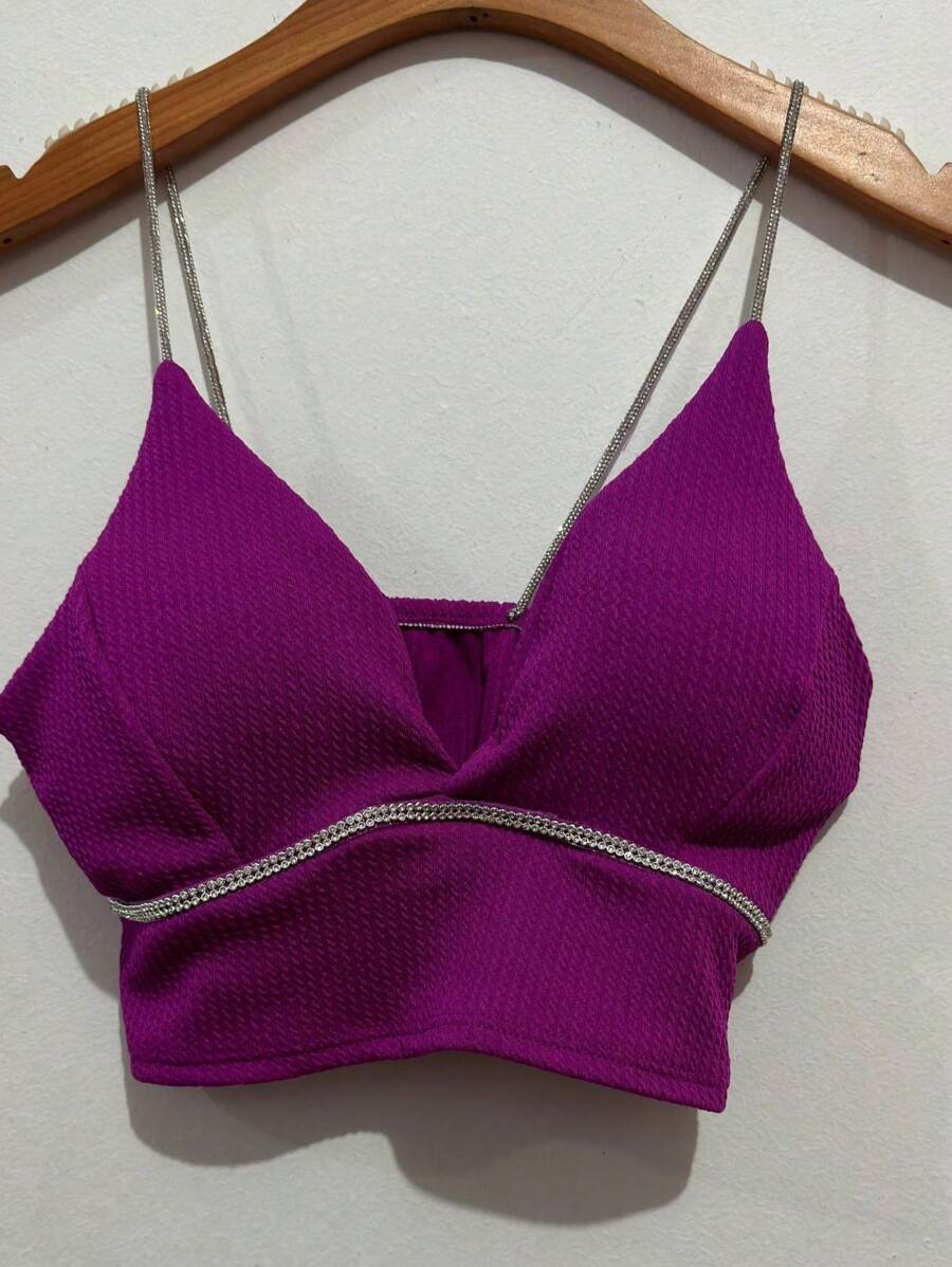 Women Tops - 玫瑰紅 - 查看 1