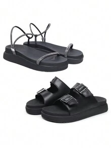 Women Flat Sandals - Xem 3