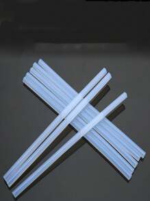 10pcs 7mm*150mm DIY Hot Melt Glue Stick For Glue Gun Adhesive DIY Work High Temperature Hot Melt Glue Strips, Handmade Transparent Glue Strips - Multicolor - View 2
