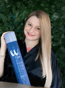 1L Alisado Orgánico Sin formol Nanoplastia W Two Floractive Keratina Tratamiento Capilar en Crema Para Rubias - Morado - Ver 4