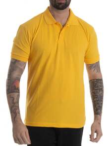 Men Shirts - 黃色 - 查看 2