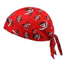 Sombrero Bandana De Pirata Para Adulto Colsplay - Negro - Ver 2