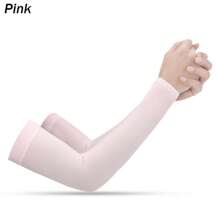 2Pcs Arm Sleeves Warmers Sports Sleeve Sun UV Protection Hand Cover Cooling Warmer Running Fishing Cycling
