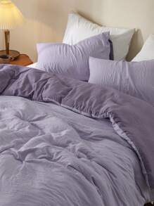 Bedsure Summer Vacation Bedding Set (Holiday Essentials), Comforter Sets, Reversible Prewashed Bed Comforter For All Seasons, 2/3 Pieces Warm Soft Bed Set, 1 Lightweight Cooling Comforter And 1/2 Pillowcases, Twin XL Comforter Set, Soft Bedding Set Gift For Graduation/Vacation/Birthday Decoration/Back To School, For Room Decor, Home Decor, Bedroom Decor, Dorm Decor, Father's Day Gift - Grayish Purple/Lavender - 查看 2