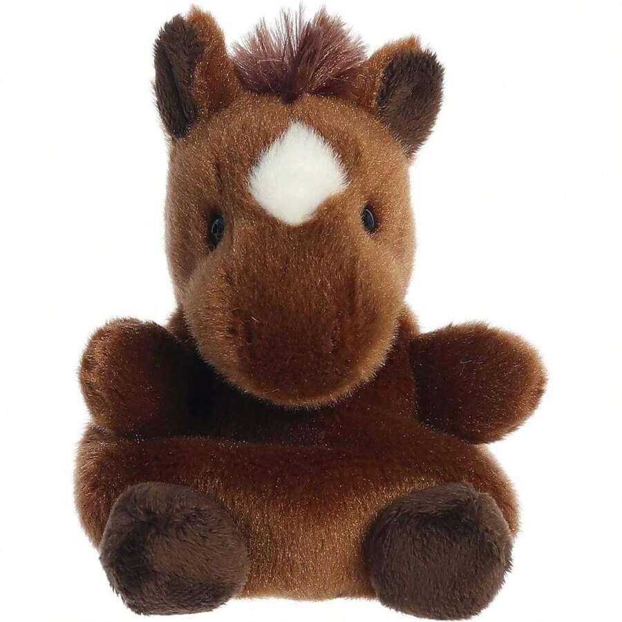 Palm Pals™ Truffle Brown Horse™ 5 Inch Stuffed Animal Toy - Multicolor - View 1